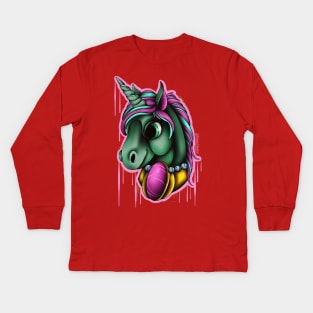 Unicorn Kids Long Sleeve T-Shirt